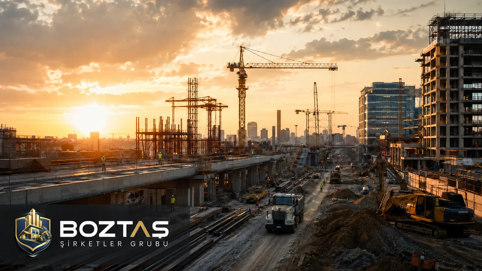 Boztaş Group için geliştirilen premium kurumsal web deneyimi
